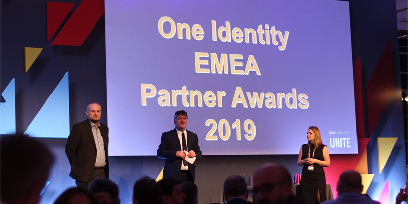 One Identity EMEA UNITE Partner Awards 2019