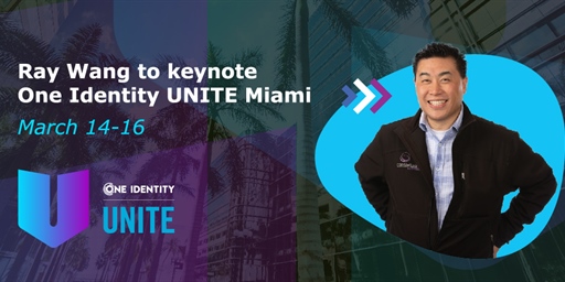 Ray Wang one identity keynote unite miami
