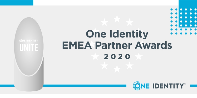 One Identity EMEA Partner Awards 2020 -- WINNERS