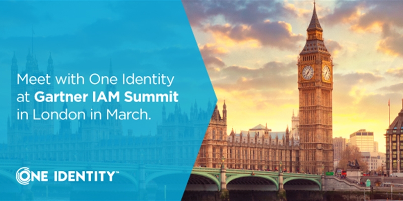 Here’s your best opportunities to meet with us at Gartner IAM Summit, London