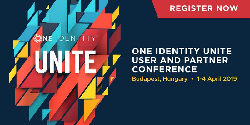Looking Forward: One Identity EMEA UNITE Conference for 2019 to be hosted in Budapest Hungary – 1-5 April 2019