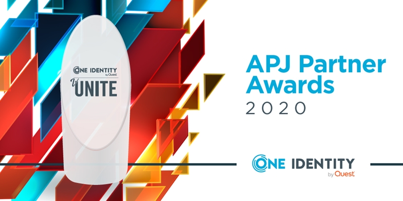 One Identity APJ Partner Awards 2020 - WINNERS