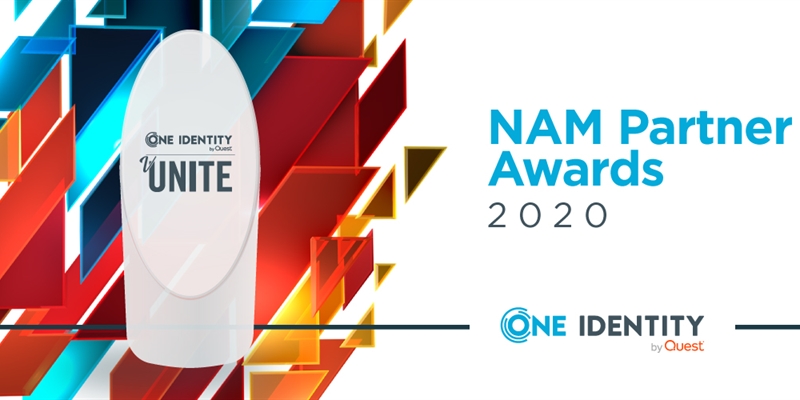 One Identity NAM Partner Awards 2020 - WINNERS