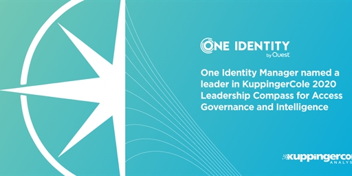 One Identity Manager named a Leader in KuppingerCole 2020 Leadership Compass