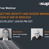 Getting Identity and Access Management Right – Even If SAP Is Involved