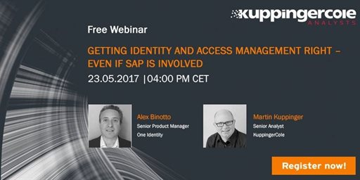 Getting Identity and Access Management Right – Even If SAP Is Involved