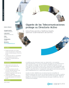 Active Roles permite a Telefónica España optimizar la administración del dominio