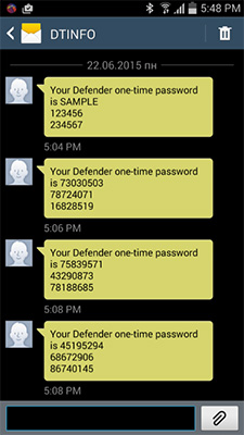 Defender Mobile Token