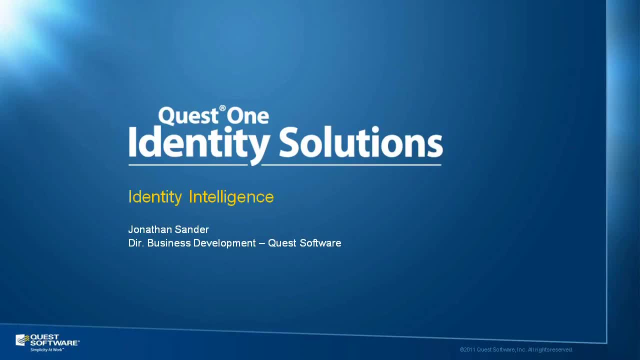 Building Identity Intelligence into Your IAM Framework