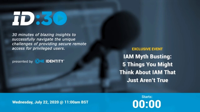 IAM Myth Busting: 5 Things You Might Think About IAM That Just Aren't True