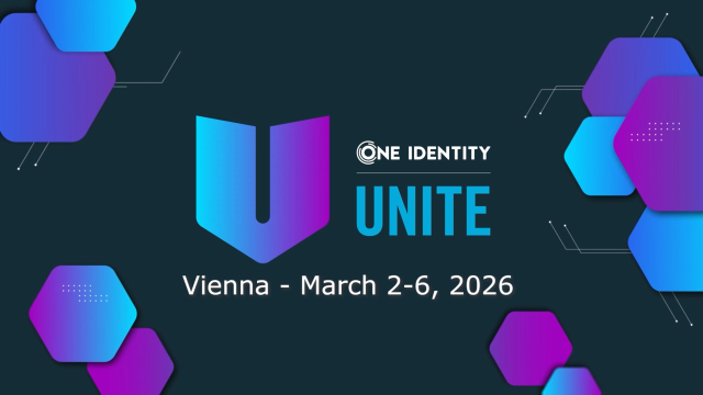 Mark your calendars: One Identity UNITE comes to Vienna in 2026!