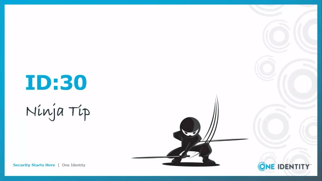 Ninja Tip: Identity Management and Security for Terminations