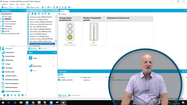 One Identity Manager Video Series, Video No. 3: Use cases - Identities and Accounts