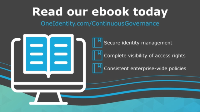 One Identity with Continuous Governance