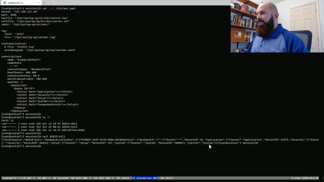 Windows Event Collector clustering with Syslog-ng