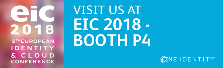The European Identity and Cloud Conference (EIC) 2018 - May 15-18